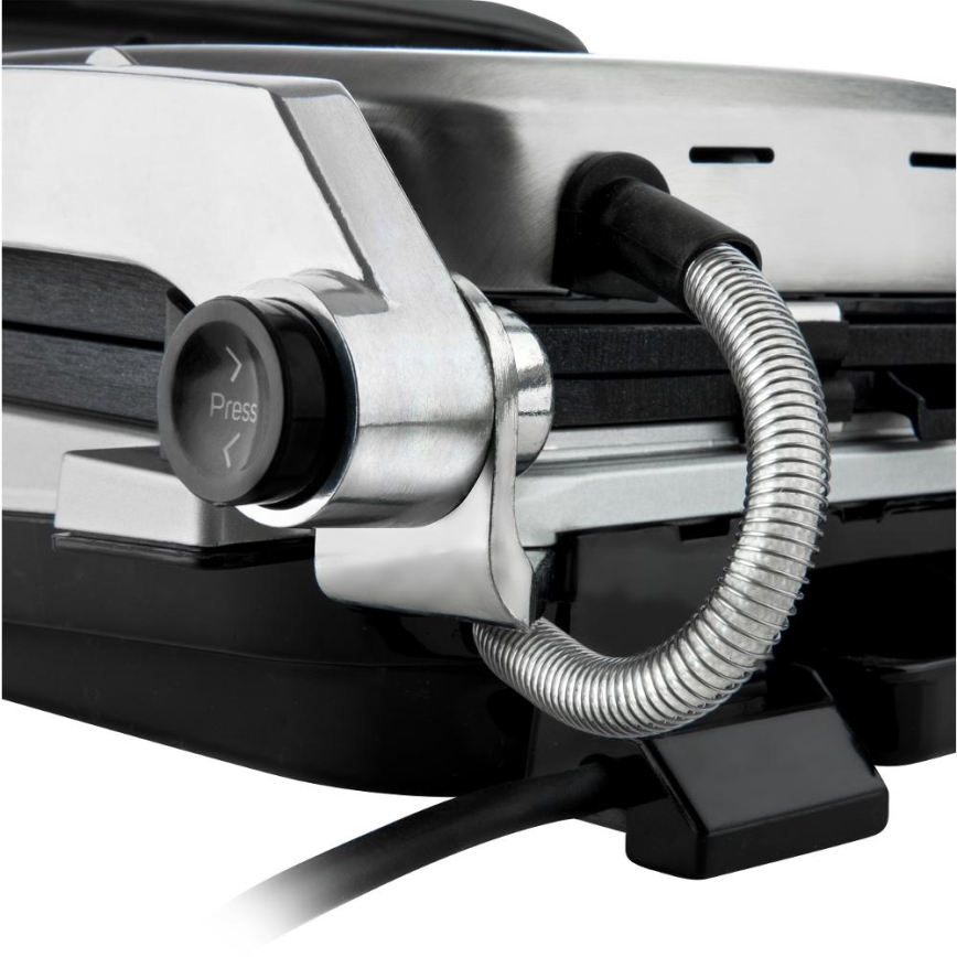 Sencor - Kontaktgrill 2100W/230V matt kroom