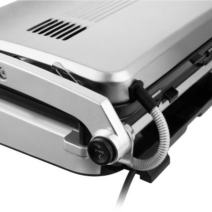 Sencor - Kontaktgrill 2100W/230V matt kroom