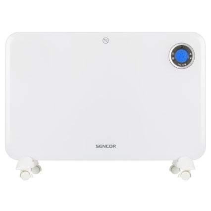 Sencor - Konvektsioonküttekeha LCD ekraani ja termostaadiga 750W/1500W/230V IP24