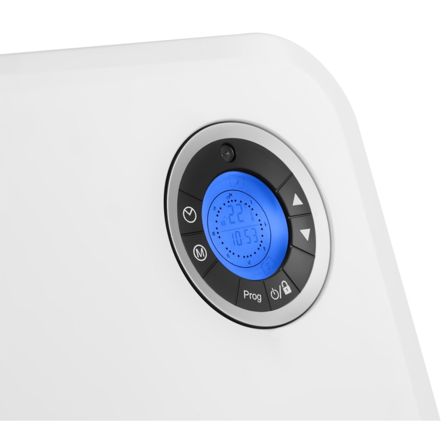 Sencor - Konvektsioonküttekeha LCD ekraani ja termostaadiga 750W/1500W/230V IP24