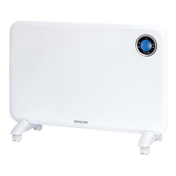 Sencor - Konvektsioonsoojendi LCD-ekraaniga ja termostaadiga 750W/1500W/230V IP24