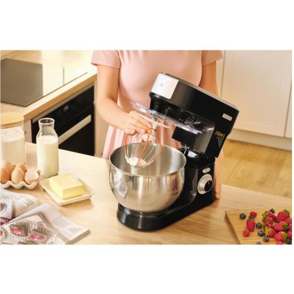 Sencor - köögikombain roostevabast terasest kausiga 1000W/230V must