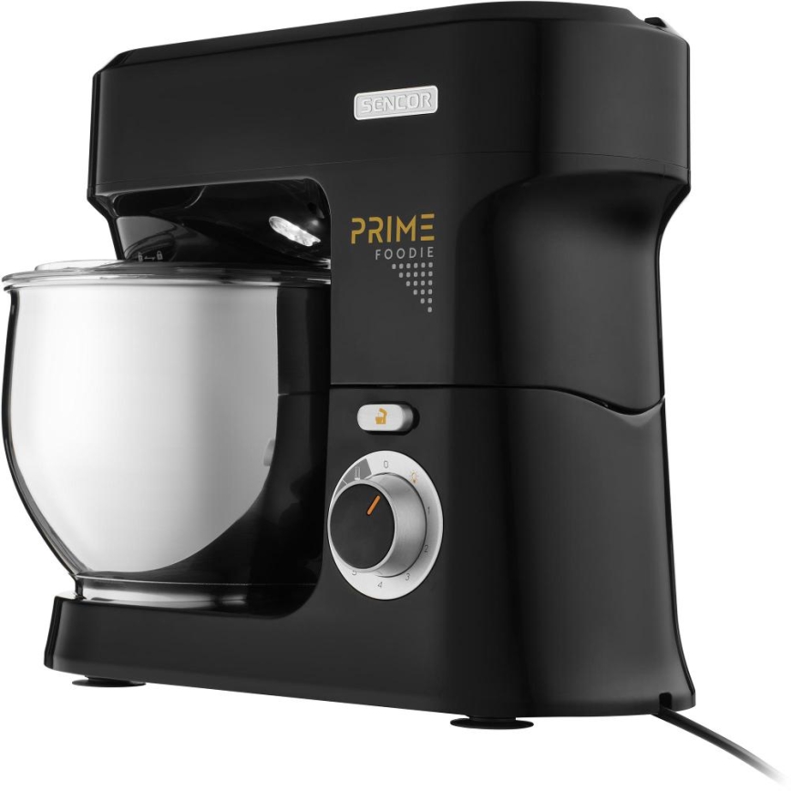 Sencor - köögikombain roostevabast terasest kausiga 1000W/230V must