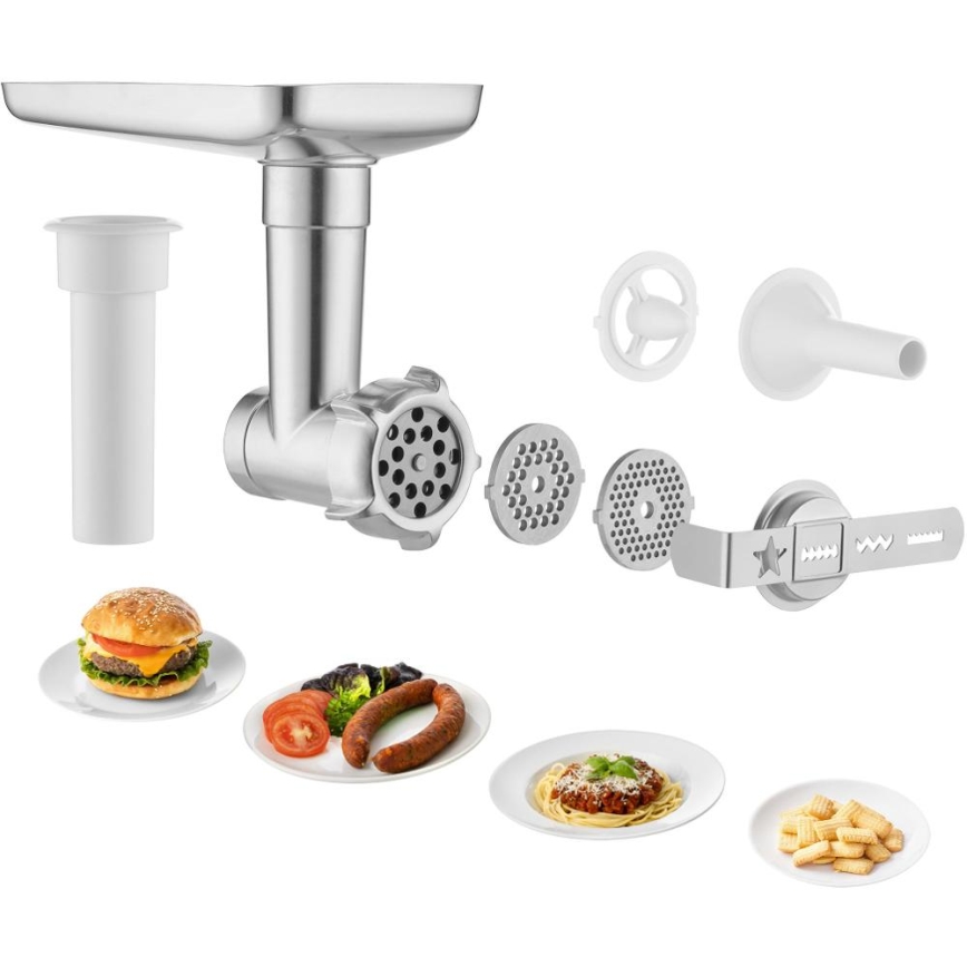 Sencor - köögikombain roostevabast terasest kausiga 1000W/230V must