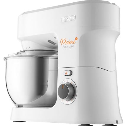 Sencor - Köögirobot roostevabast terasest kausiga 1000W/230V valge