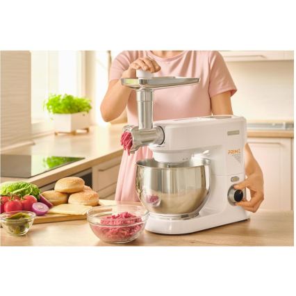 Sencor - Köögirobot roostevabast terasest kausiga 1000W/230V valge