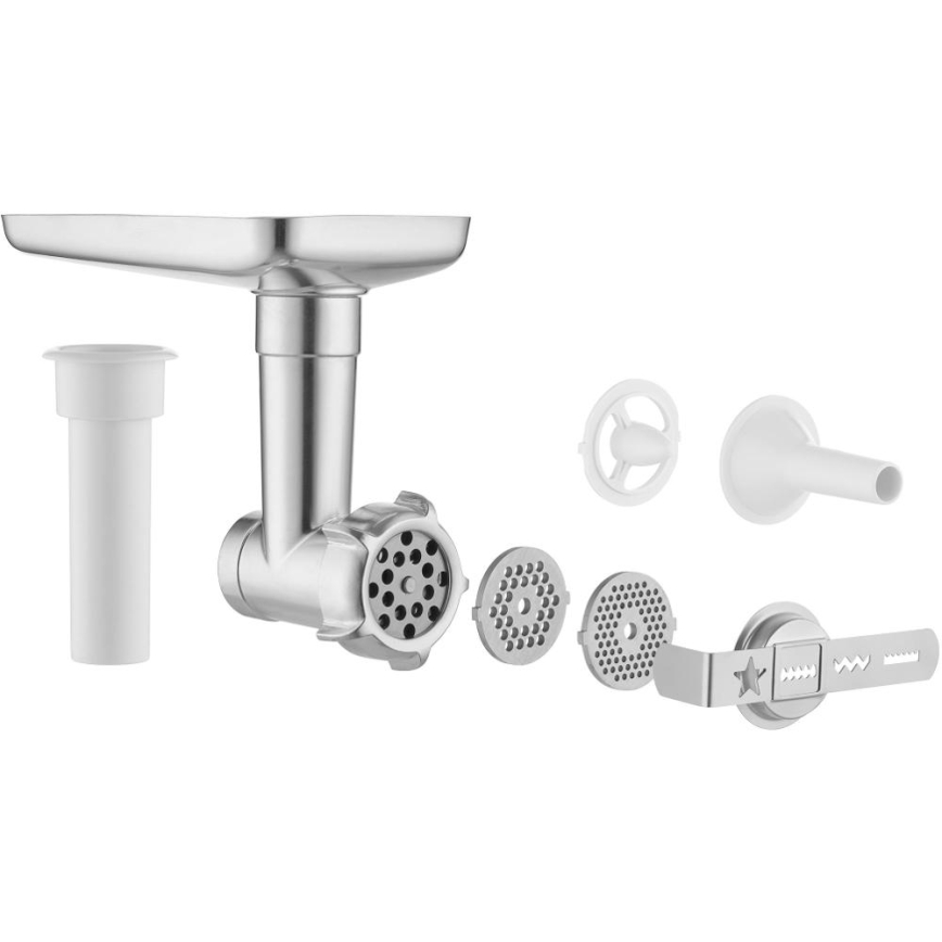 Sencor - Köögirobot roostevabast terasest kausiga 1000W/230V valge