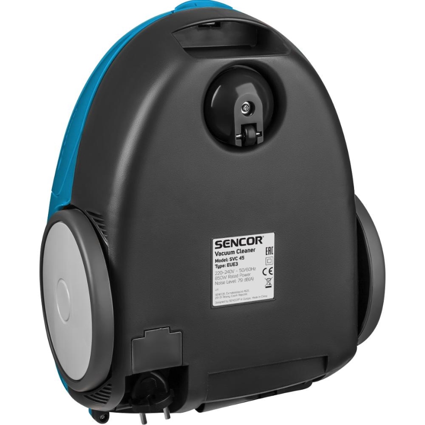 Sencor - kotiga tolmuimeja 1,5 l 850 W/230 V sinine/must