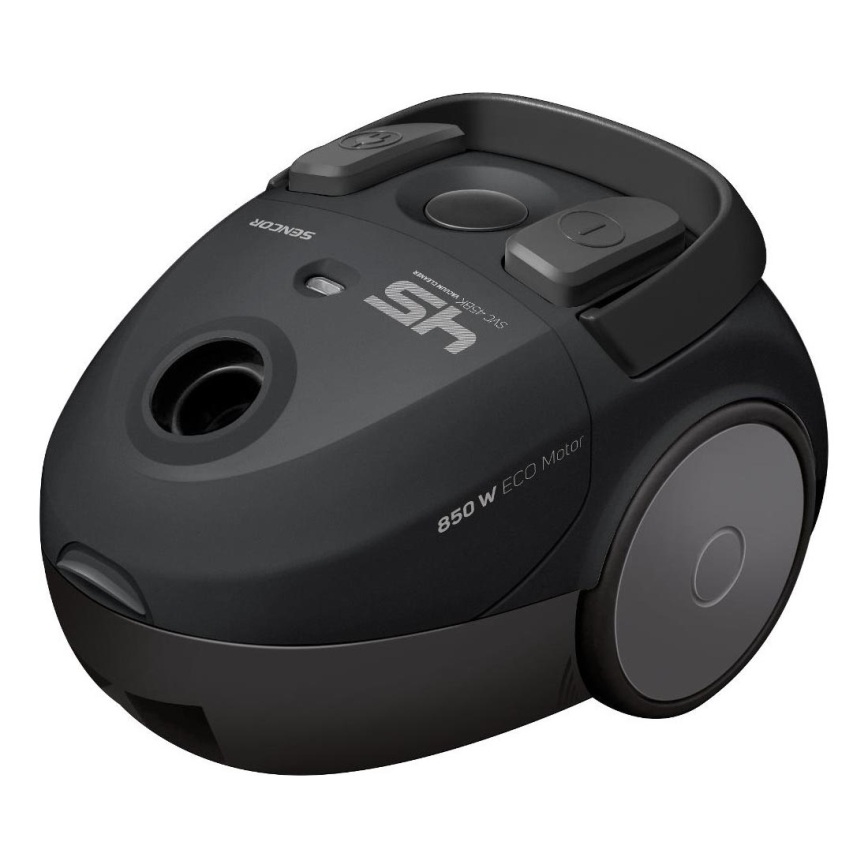Sencor - Kotiga tolmuimeja 1,5 l 850W/230V must