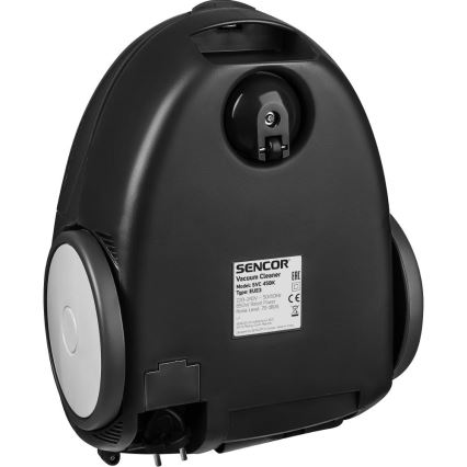 Sencor - Kotiga tolmuimeja 1,5 l 850W/230V must