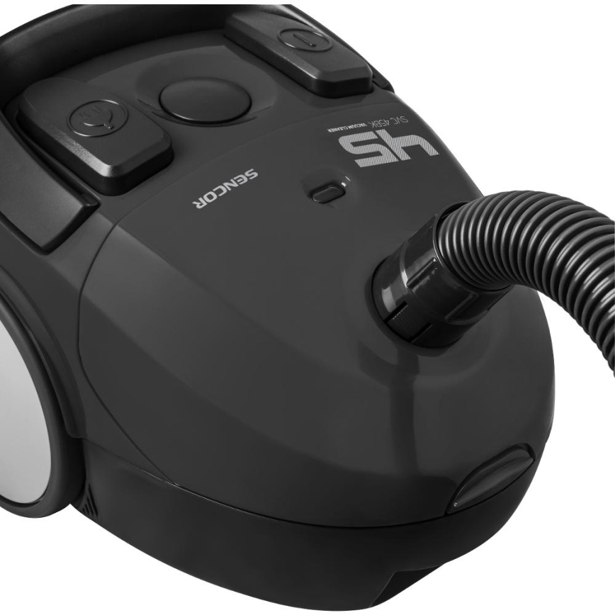 Sencor - Kotiga tolmuimeja 1,5 l 850W/230V must