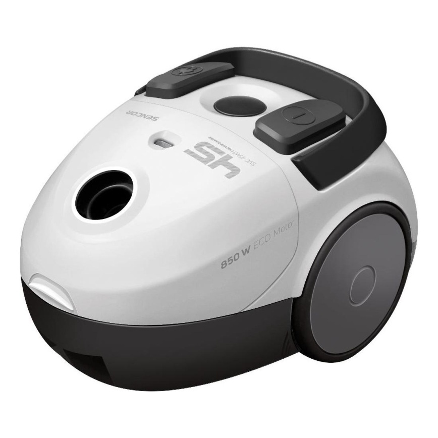 Sencor - Kotiga tolmuimeja 1,5 l 850W/230V valge