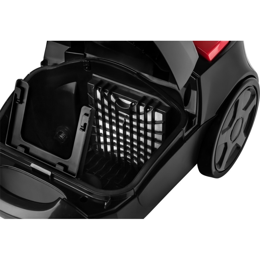 Sencor - Kotiga tolmuimeja 3 l 700W/230V must/punane