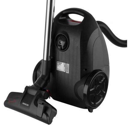 Sencor - Kotiga tolmuimeja 3 l 700W/230V must/punane