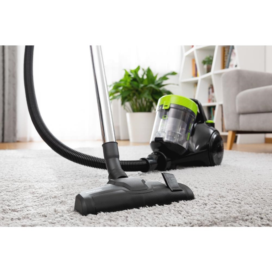 Sencor - Kotita tolmuimeja 2 l 700W/230V must/roheline