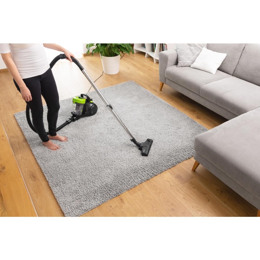 Sencor - Kotita tolmuimeja 2 l 700W/230V must/roheline