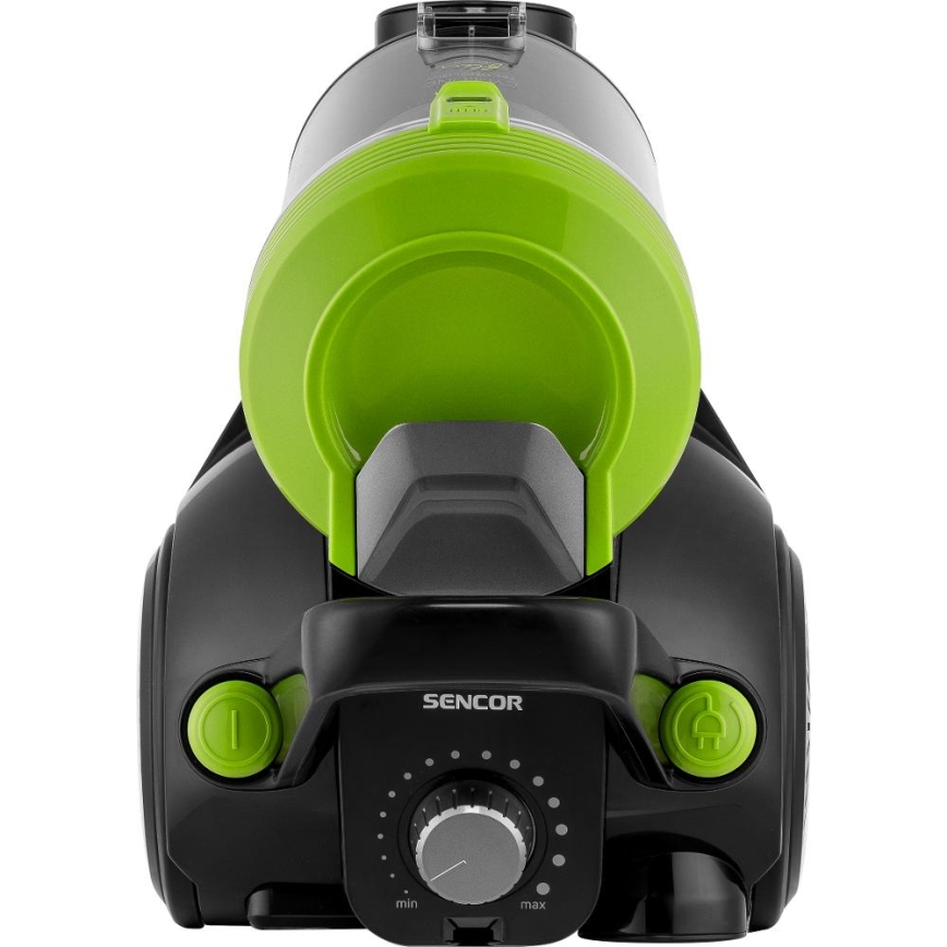 Sencor - Kotita tolmuimeja 2 l 700W/230V must/roheline