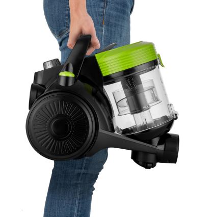 Sencor - Kotita tolmuimeja 2 l 700W/230V must/roheline