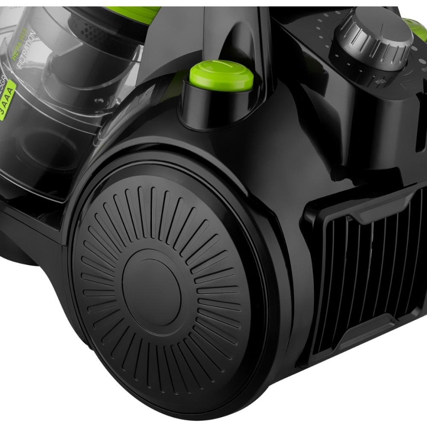 Sencor - Kotita tolmuimeja 2 l 700W/230V must/roheline