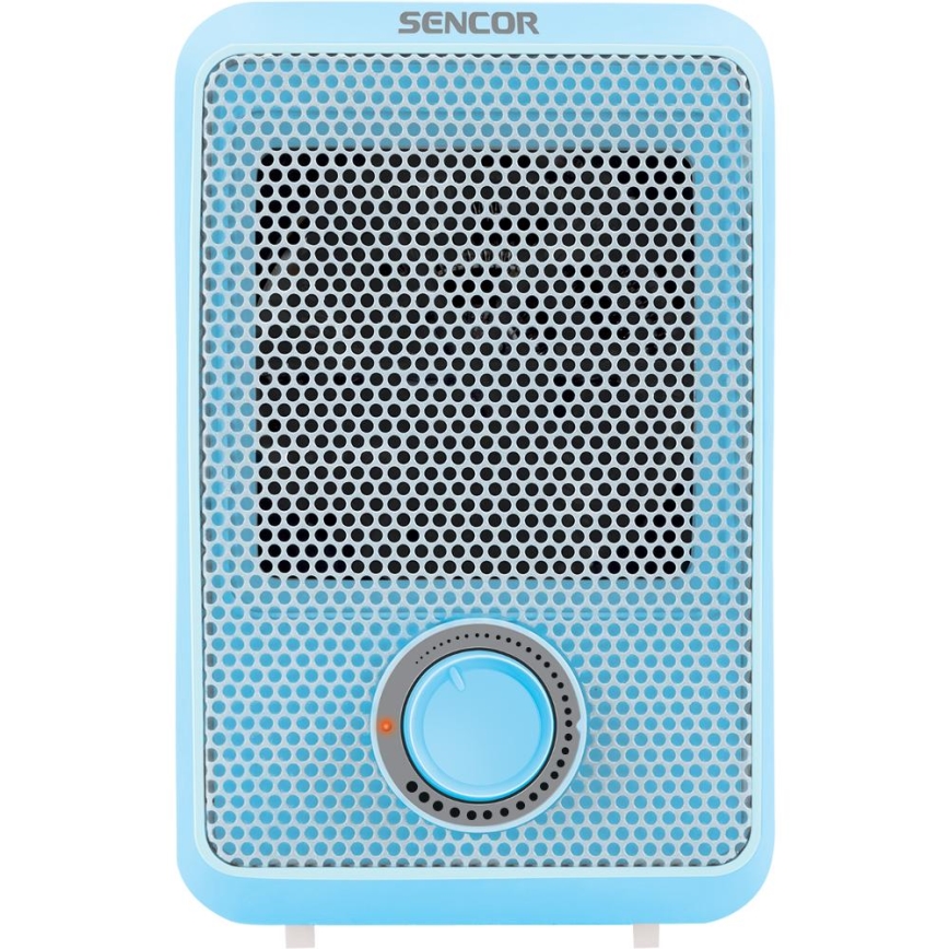Sencor - Kuumaõhu soojendi 600W/230V sinine/valge