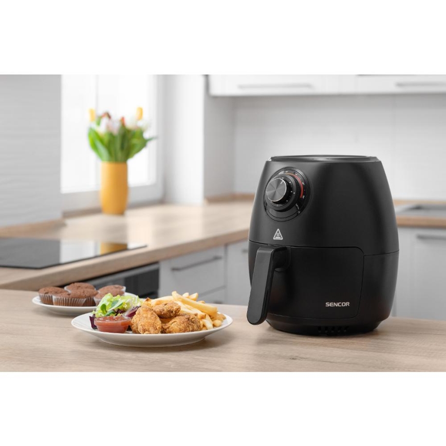 Sencor - Kuumaõhufritüür 3,5 l 1300W/230V must