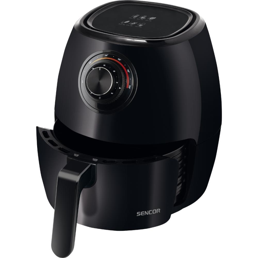 Sencor - Kuumaõhufritüür 3,5 l 1300W/230V must