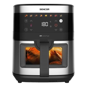 Sencor - Kuumaõhufritüür 9 l 1700W/230V must/matt kroom
