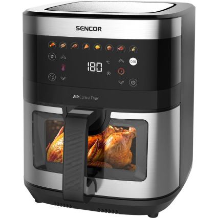 Sencor - Kuumaõhufritüür 9 l 1700W/230V must/matt kroom