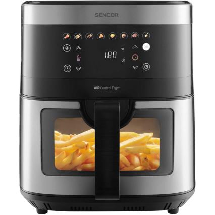 Sencor - Kuumaõhufritüür 9 l 1700W/230V must/matt kroom