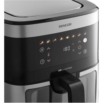 Sencor - Kuumaõhufritüür 9 l 1700W/230V must/matt kroom