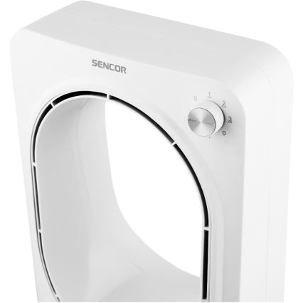 Sencor - Labadeta põrandaventilaator 50W/230V valge