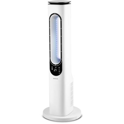 Sencor - Labadeta tornventilaator 50W/230V valge + kaugjuhtimispult