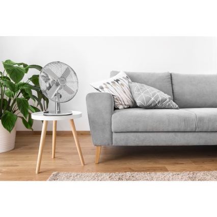 Sencor - Laua ventilaator 35W/230V läikiv kroom