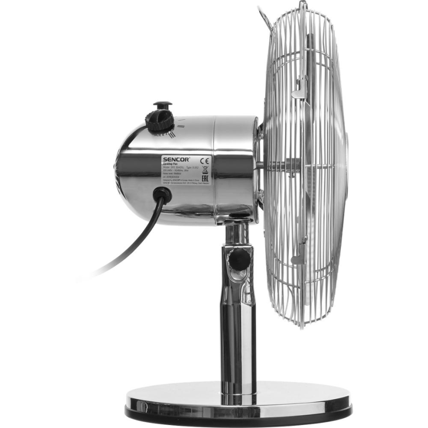 Sencor - Laua ventilaator 35W/230V läikiv kroom
