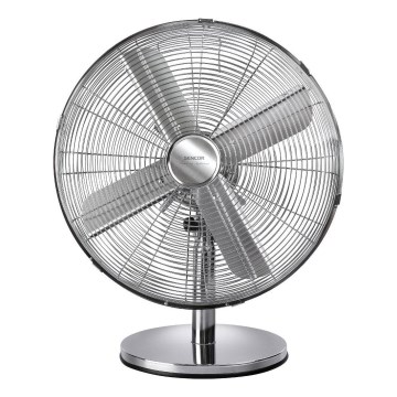 Sencor - Laua ventilaator 50W/230V läikiv kroom
