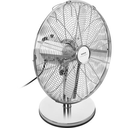 Sencor - Laua ventilaator 50W/230V läikiv kroom