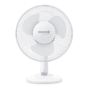 Sencor - Lauaventilaator 30W/230V valge