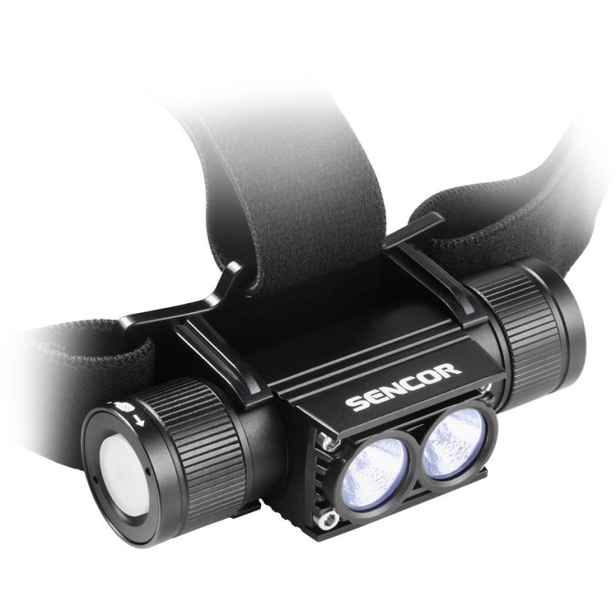 Sencor - LED Laetav alumiiniumist pealamp LED/5W/2600 mAh IP65
