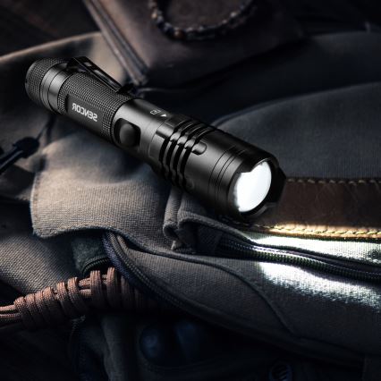 Sencor - LED Taaslaetav taskulamp LED/10W IP22 must