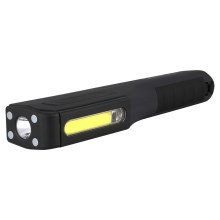 Sencor - LED Taskulamp LED/1W/2xAAA + LED/3W/COB
