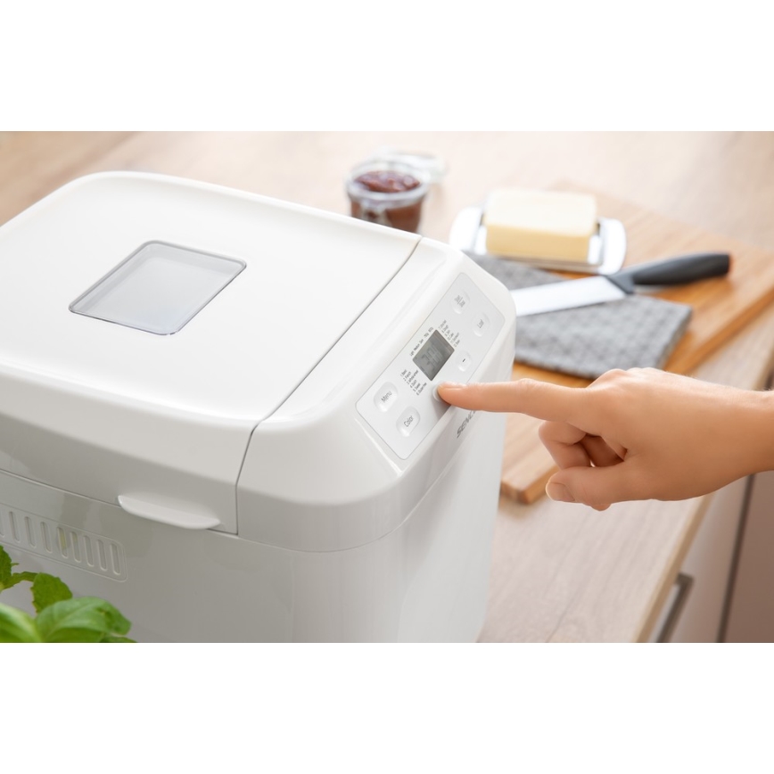 Sencor - Leivaküpsetaja LCD ekraaniga 550W/230V