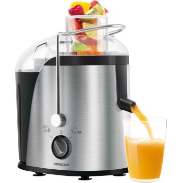 Sencor - Mahlapress 400W/230V mattkroomne/must