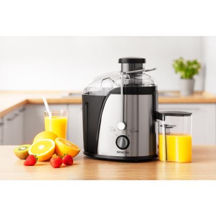 Sencor - Mahlapress 400W/230V mattkroomne/must