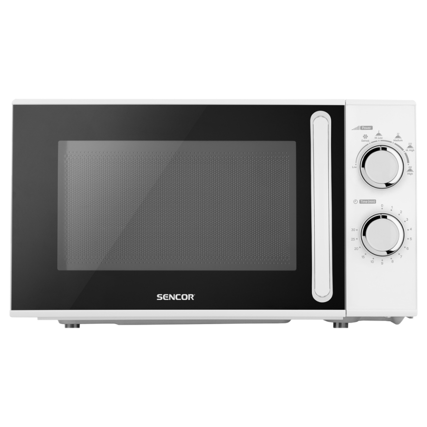 Sencor - Mikrolaineahi 700W/230V 17 l valge