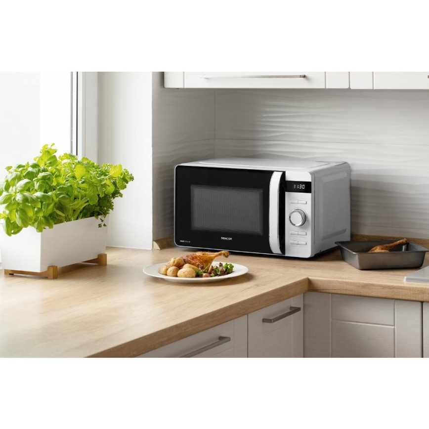 Sencor - mikrolaineahi 800W/230V 17 l valge