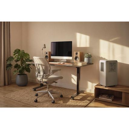 Sencor - Mobiilne kliimaseade 4-ühes 200W/230V 1800 BTU valge + kaugjuhtimispult