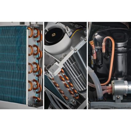 Sencor - Mobiilne kliimaseade 4-ühes 200W/230V 1800 BTU valge + kaugjuhtimispult