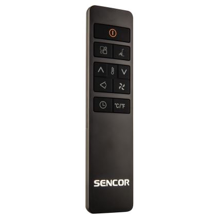 Sencor- Mobiilne konditsioneer koos LCD ekraaniga 3-ühes 930W/230V 7000 BTU Wi-Fi valge + pult