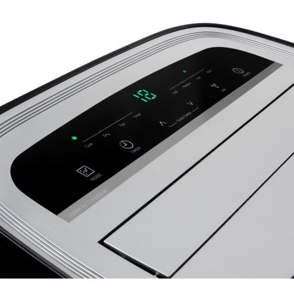 Sencor - Mobiilne konditsioneer koos LED ekraaniga 3-ühes 1000W/230V 9000 BTU must + pult