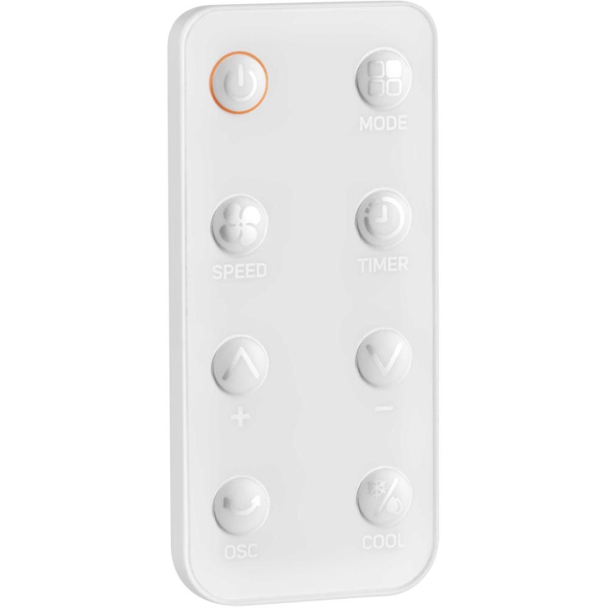 Sencor - Mobiilne õhkjahuti 28W/230V hall + kaugjuhtimispult